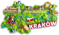Opakowanie Magnes I love Poland Kraków ILP-MAG-C-KRA-65