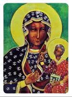 Opakowanie Magnes Matka Boża Częstochowska 10x7cm