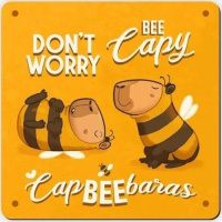 Magnes na lodówkę CapBEEbaras. Wydawca: Molom. SmakLiter.pl Opakowanie Magnes na lodówkę CapBEEbaras