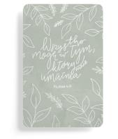 Opakowanie Magnes na lodówkę - Wszystko mogę w Tym - szałwia