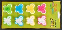 Magnesy Outline motyle 8szt. Wydawca: Fandy. SmakLiter.pl Opakowanie Magnesy Outline motyle 8szt