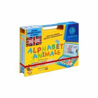 Magnetyczny zestaw Astrafun nauka angielskiego Alfabet w pudełku z rączką 76 elementów. Wydawca: ASTRA art-pap. SmakLiter.pl Opakowanie Magnetyczny zestaw Astrafun nauka angielskiego Alfabet w pudełku z rączką 76 elementów