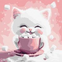 Opakowanie Malowania po numerach -Kakao dla kota 2 Kids 30x30