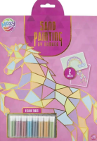 Malowanie piaskiem po numerach A4 mix. Wydawca: Icom. SmakLiter.pl Opakowanie Malowanie piaskiem po numerach A4 mix