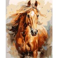 Malowanie po numerach 40x50cm Koń. Wydawca: Koh-I-Noor. SmakLiter.pl Opakowanie Malowanie po numerach 40x50cm Koń