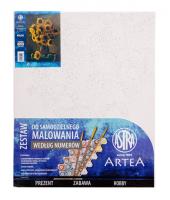Malowanie po numerach Astra Artea Słoneczniki. Wydawca: ASTRA art-pap. SmakLiter.pl Opakowanie Malowanie po numerach Astra Artea Słoneczniki
