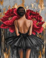 Opakowanie Malowanie po numerach - Baletnica z piwoniami