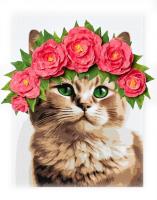 Malowanie po numerach IDEYKA 30x40cm z glinką Elegancka Kotka. Wydawca: Ideyka. SmakLiter.pl Opakowanie Malowanie po numerach IDEYKA 30x40cm z glinką Elegancka Kotka