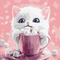 Opakowanie Malowanie po numerach -Kakao dla kota 1 Kids 30x30