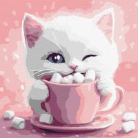 Opakowanie Malowanie po numerach -Kakao dla kota 3 Kids 30x30