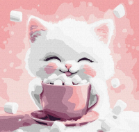 Opakowanie Malowanie po numerach - Kakao dla kota 30x30cm