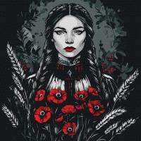 Opakowanie Malowanie po numerach - Kobieca siła 40x40cm