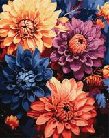 Opakowanie Malowanie po numerach - Kolorowe dalie 40x50cm