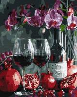 Opakowanie Malowanie po numerach - Kwitnąca orchidea 40x50cm