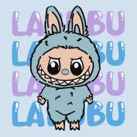 Opakowanie Malowanie po numerach - On - Labubu 25x25cm