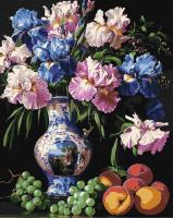 Opakowanie Malowanie po numerach - Piękno irysów 40x50cm