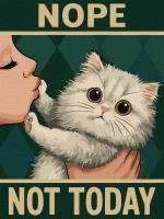 Opakowanie Malowanie po numerach - Plakat. Nie dzisiaj 30x40