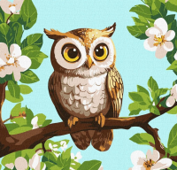 Opakowanie Malowanie po numerach - Straż leśna 30x30cm