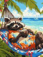 Opakowanie Malowanie po numerach - Tropikalne wakacje 30x40cm