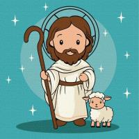 Opakowanie Malowanie po numerach - Ukochany Jezus 25x25cm