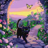 Opakowanie Malowanie po numerach - Wróżkowy kot 40x40cm