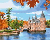 Opakowanie Malowanie po numerach -Zamek na jeziorze 40x50cm