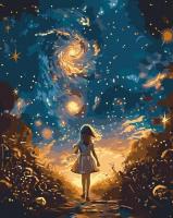 Opakowanie Malowanie po numerach + złota farba - Spacer...