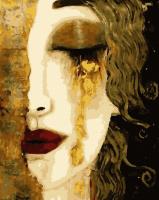 Opakowanie Malowanie po numerach + złota farba - Złote łzy