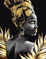 Opakowanie Malowanie po numerach + złota farba - Złoty duch..