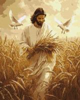 Malowanie po numerach - Żniwa Wiary 40x50cm. Wydawca: Ideyka. SmakLiter.pl Opakowanie Malowanie po numerach - Żniwa Wiary 40x50cm