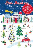 Okładka książki Malowanka Boże Narodzenie z listem do Mikołaja