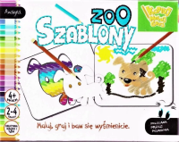 Maluj i graj - szablony zoo. Wydawca: Fan. SmakLiter.pl Opakowanie Maluj i graj - szablony zoo
