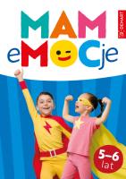 MAM eMOCje. Wiek 5-6 lat. Autor: Justyna Grican, Śliwińska Katarzyna. SmakLiter.pl Okładka książki MAM eMOCje. Wiek 5-6 lat