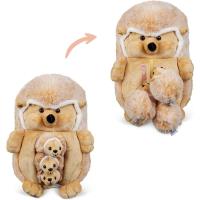 Opakowanie Mama jeż z 3 młodymi jeżami