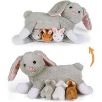 Opakowanie Mama króliczek z 3 małymi króliczkami