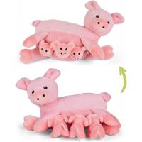 Opakowanie Mama świnka z 3 młodymi świnkami