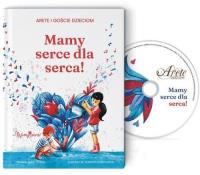Mamy serce dla serca! + CD. Autor:   Praca zbiorowa. SmakLiter.pl Okładka książki Mamy serce dla serca! + CD