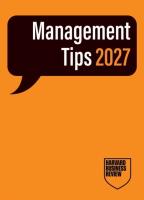 Okładka książki Management Tips 2027: From Harvard Business Review