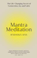 Mantra Meditation. Autor: Das Radhika. SmakLiter.pl Okładka książki Mantra Meditation