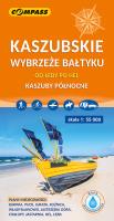 Mapa - Kaszubskie wybrzeże Bałtyku. Autor:   Praca zbiorowa. SmakLiter.pl Okładka książki Mapa - Kaszubskie wybrzeże Bałtyku