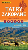 Mapa kieszonkowa - Tatry, Zakopane. Autor:   Praca zbiorowa. SmakLiter.pl Okładka książki Mapa kieszonkowa - Tatry, Zakopane