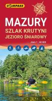 Okładka książki Mapa - Mazury, Szlak Krutyni, Jezioro Śniardwy