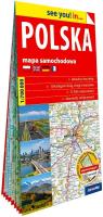 Okładka książki Mapa samochodowa Polska 1:700 000 w.2027