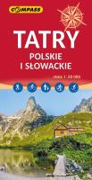 Mapa - Tatry Polskie i Słowackie 1:50 000. Autor:   Praca zbiorowa. SmakLiter.pl Okładka książki Mapa - Tatry Polskie i Słowackie 1:50 000