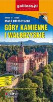 Okładka książki Mapa tur. - Góry Kamienne i Wałbrzyskie