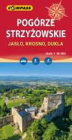 Mapa tur. - Pogórze Strzyżowskie. Jasło, Krosno.... Autor:   Praca zbiorowa. SmakLiter.pl Okładka książki Mapa tur. - Pogórze Strzyżowskie. Jasło, Krosno...