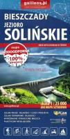 Okładka książki Mapa turys. Bieszczady. Jezioro Solińskie 1:25 000
