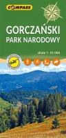 Mapa turystyczna - Gorczański Park Narodowy. Autor:   Praca zbiorowa. SmakLiter.pl Okładka książki Mapa turystyczna - Gorczański Park Narodowy