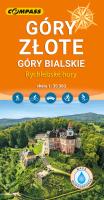 Mapa turystyczna - Góry Złote laminowana. Autor:   Praca zbiorowa. SmakLiter.pl Okładka książki Mapa turystyczna - Góry Złote laminowana