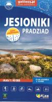 Mapa turystyczna - Jesioniki. Pradziad laminowana. Wydawca: Plan. SmakLiter.pl Opakowanie Mapa turystyczna - Jesioniki. Pradziad laminowana